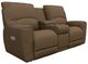 La-Z-Boy® Cassian Suede Power Reclining Loveseat with Console, Headrest, and Lumbar-0