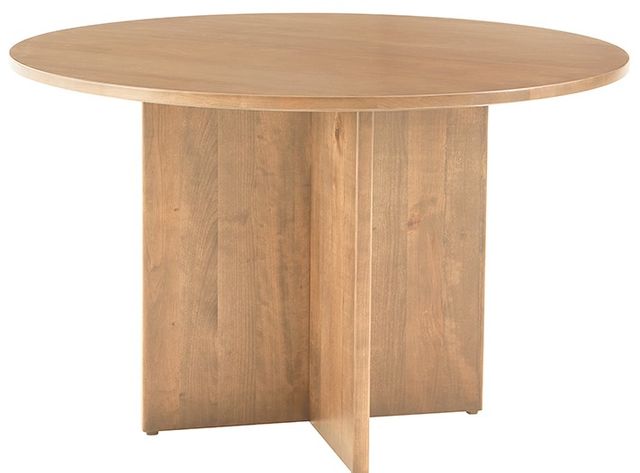 Artisan & Post by Vaughan-Bassett Crafted Cherry Dining by Ben & Erin Napier Bleached Cherry 48" Round Table-0