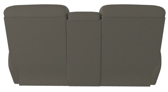 La-Z-Boy® Morrison Silver Power Reclining Loveseat with Console and Headrest-3