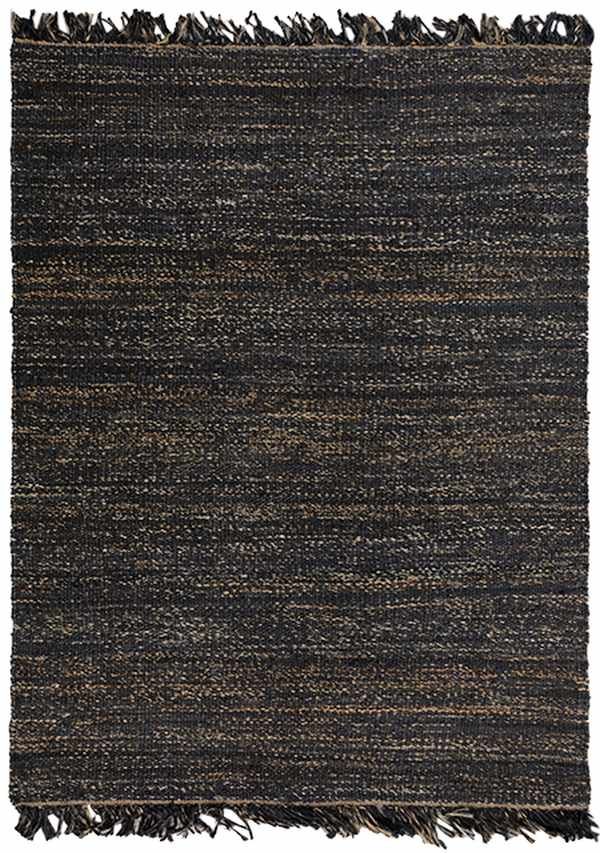 Rizzy Home Bengal Black 8'x10' Rectangular Rug-0