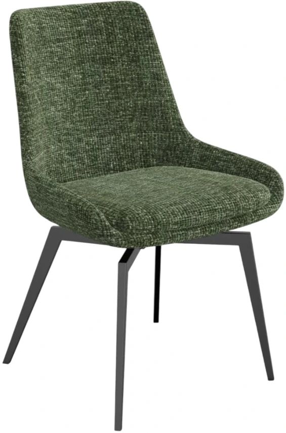 Modus Furniture CEO Olive Upholstered Swivel Dining Side Chair-0