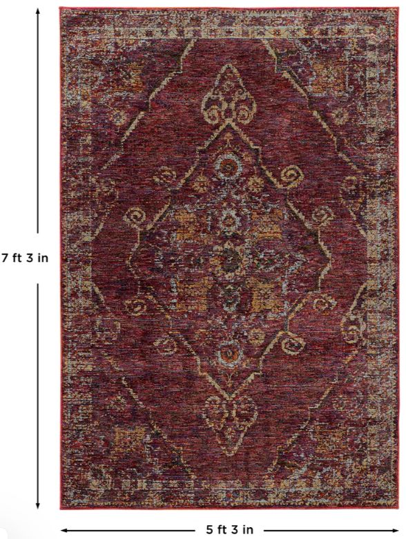 Oriental Weavers™ Andorra 5'x7' Style 6 Area Rug-2