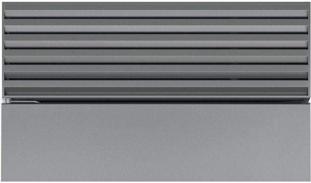 Sub-Zero® Classic 30" Stainless Steel Pro Louvered Grille-0