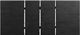 Elements International Grady Black Dining Table-2
