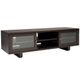 Sanus® Dual-Purpose Lowboy Audio Video Cabinet-Chocolate-1