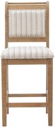 Linon Emerson Gray Wash Counter Stool-3
