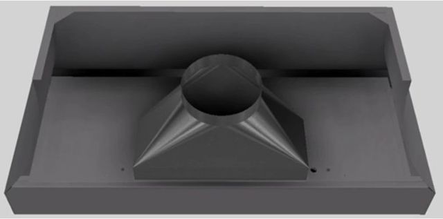 Vent-A-Hood® Designer Series 60" Gunsmoke Wall Mounted Range Hood-2