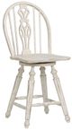 TEI Vintage Estates Antique White Bar Stool-0