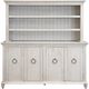 International Furniture Direct Capri Ivory Dining Hutch Set-0