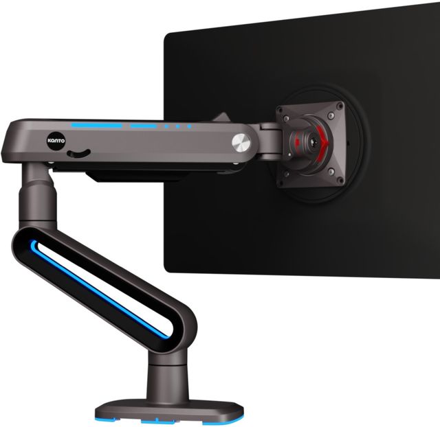 Kanto 32-60" Black Gaming Desktop Monitor Mount-2