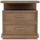 Riverside Furniture Cascade Casual Mink 2-Drawer Nightstand-0