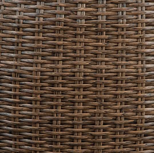 Signature Design by Ashley® Cardiff Beach Brown Aluminum/Wicker Outdoor Cocktail Table-4