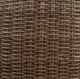 Signature Design by Ashley® Cardiff Beach Brown Aluminum/Wicker Outdoor Cocktail Table-4