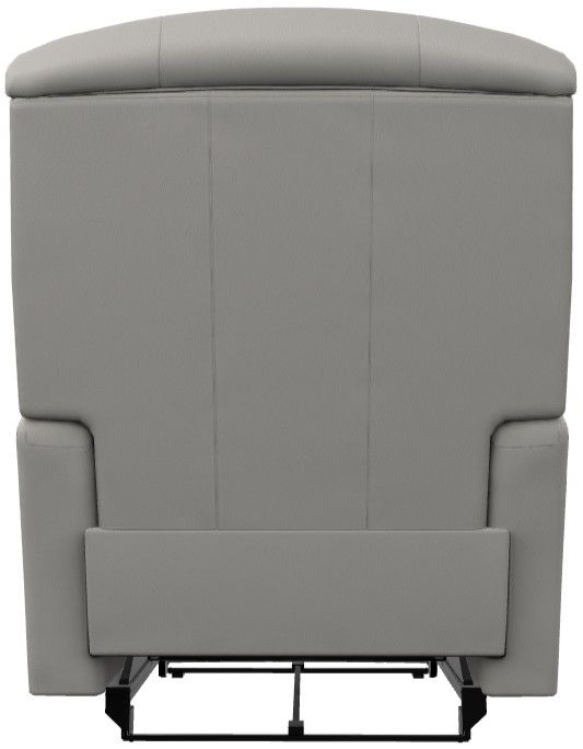 La-Z-Boy® Reed Oyster Leather Power Wall Recliner with Headrest and Lumbar-4