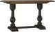 Hooker® Furniture Hill Country Balcones Saddle Brown Friendship Table with Anthracite Black Base-0