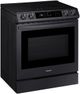 Samsung 30" Fingerprint Resistant Black Stainless Steel Slide In Induction Range-3