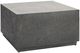 Classic Home Marwin Dark Gray Concrete Outdoor Coffee Table-0