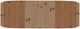 Mavin Customizable 84" Boat Extendable Dining Table with 18" Leaf-3