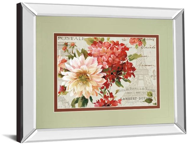 Classy Art Ps Je T’Aime I Light by Lisa Audit Mirror Framed Wall Art-1