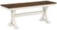 Signature Design by Ashley® Brinfern Antique White/Brown Large Dining Room Bench-0