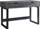 Brassex Inc. Grey/Black Lift Top Desk-0