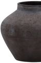Dovetail Furniture Jocasta Brown Cement Outdoor Vase-1