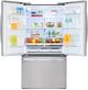LG 26.0 Cu. Ft. PrintProof™ Stainless Steel French Door Refrigerator-4