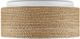 Currey & Company Coulton Natural/White Flush Mount Lighting-2