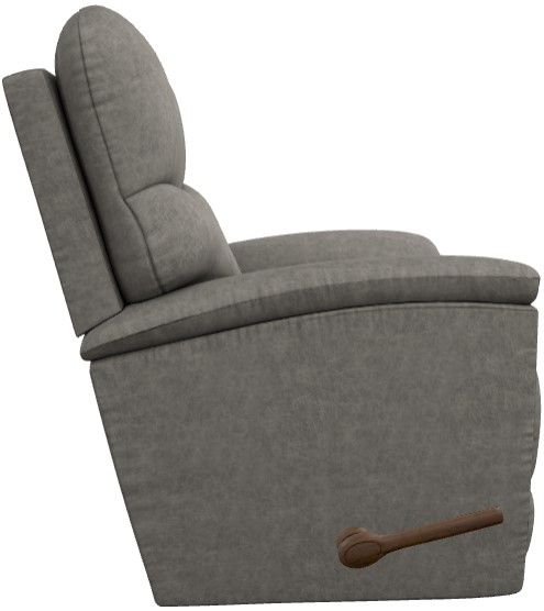 La-Z-Boy® Trouper Charcoal Manual Wall Recliner-2