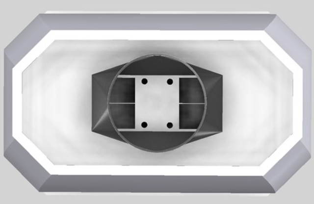 Vent-A-Hood® Designer Series 48" White Island Range Hood-1