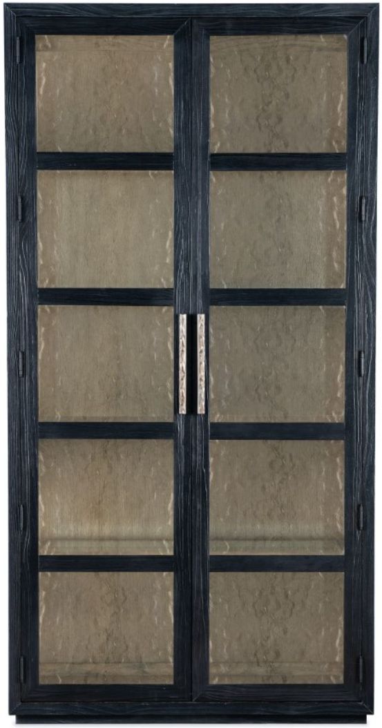 Hooker® Furniture Linville Falls Shou Sugi Ban Shadow Curio Cabinet-2