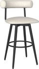 Amisco Customizable Barbara Bar Swivel Stool-1