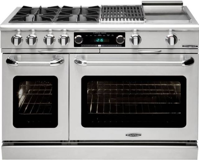 Capital Cooking Connoisseurian 48" Pro-Style Dual Fuel Range-0