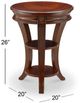 Magnussen Home® Winslet Cherry Round Accent Table-1