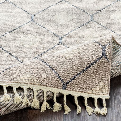 Surya Restoration Taupe 3'x7' Runner Rug-4