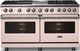 Viking® 5 Series 60" Blush Pro Style Dual Fuel (LP) Range with Polished Chrome Trim-4