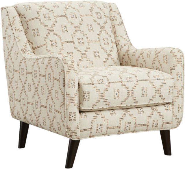 Fusion Furniture Handwoven Seville Paprika Accent Chair-0