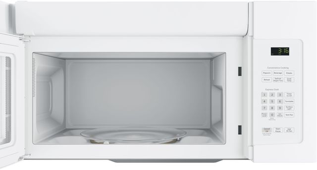 GE® 1.6 Cu. Ft. White Over The Range Microwave-2