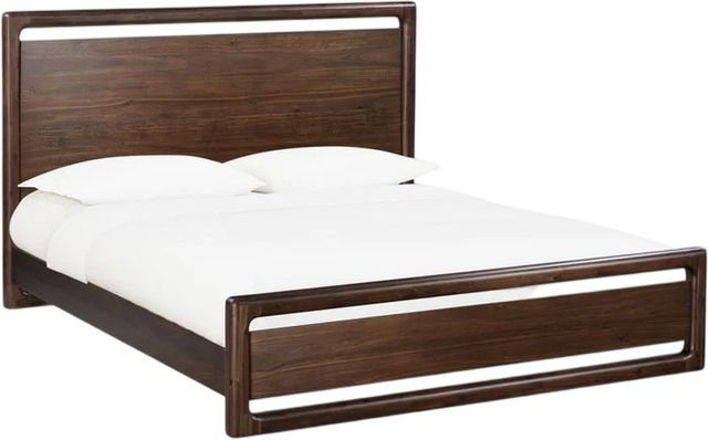Modus Furniture Sol Brown Spice Queen Platform Bed-0
