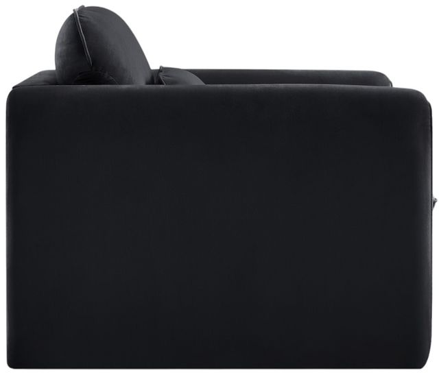 Meridian Furniture Sloan Black Velvet Chair-2
