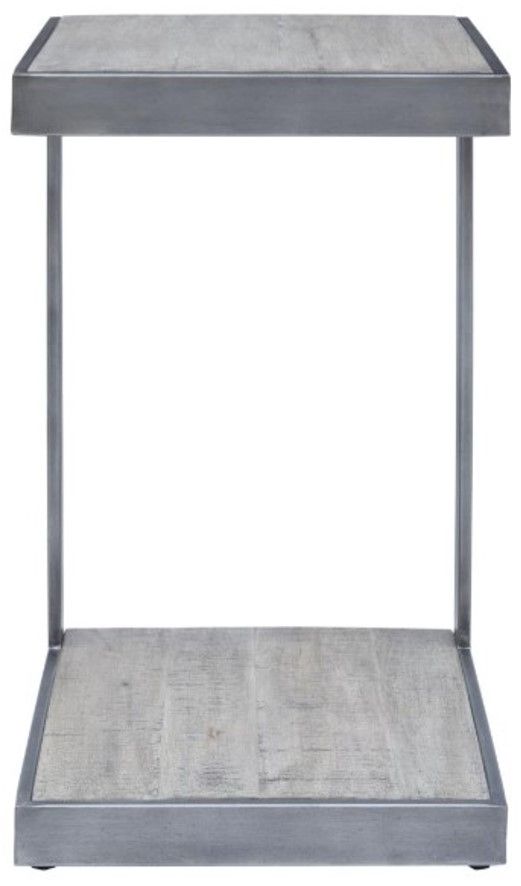 Jofran Inc. Global Archive Stella Antique Gray C-Table-2