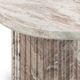 Classic Home Nordens Rusty Gray Marble End Table-3