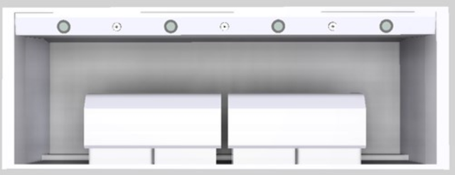Vent-A-Hood® Designer Series 66" White Wall Mounted Range Hood-1