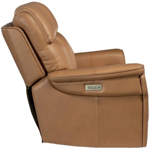 Hooker® Furniture MS Lyra Sahara Sandalwood Zero Gravity Power Reclining Loveseat with Power Headrest and Lumbar-2