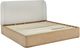 Modus Furniture Penny Buff Cream Ash/Oatmeal Full Upholstered Platform Bed-2