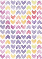 Purple-Red-White-Yellow