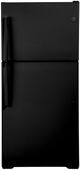 GE® 30" 19.1 Cu. Ft. Black Top Freezer Refrigerator-0