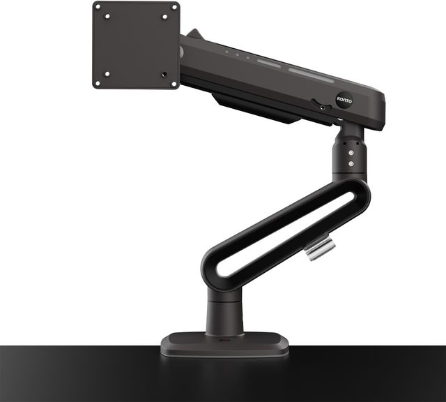 Kanto 32-60" Black Gaming Desktop Monitor Mount-0