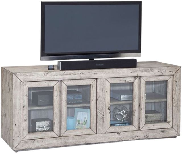Napa Furniture Design Renewal White 62″ Entertainment Center-0