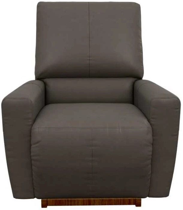La-Z-Boy® Kells Shitake Leather Power Rocker Recliner with Headrest and Lumbar-1